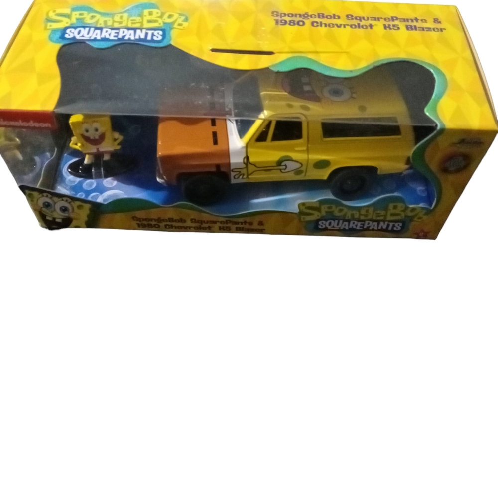 Sponge Bob Squarepants & 1980 Chevrolet H5 Blazer - Picture 2 of 4